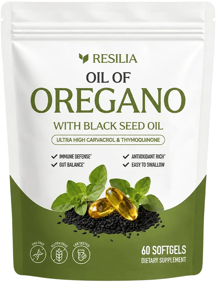 Resilia® Oil Of Oregano Softgels